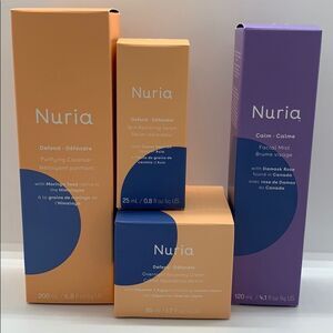 NIB Nuria Complete Skincare Collection